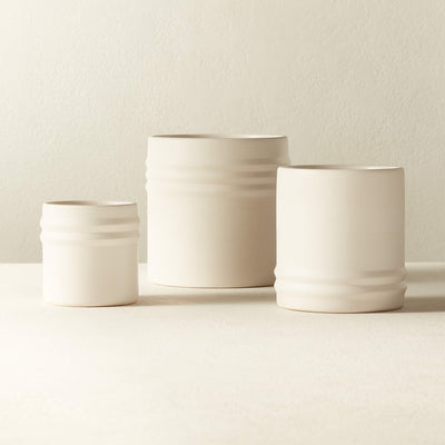 Set of 3 Ceramic Planters ($16.99)