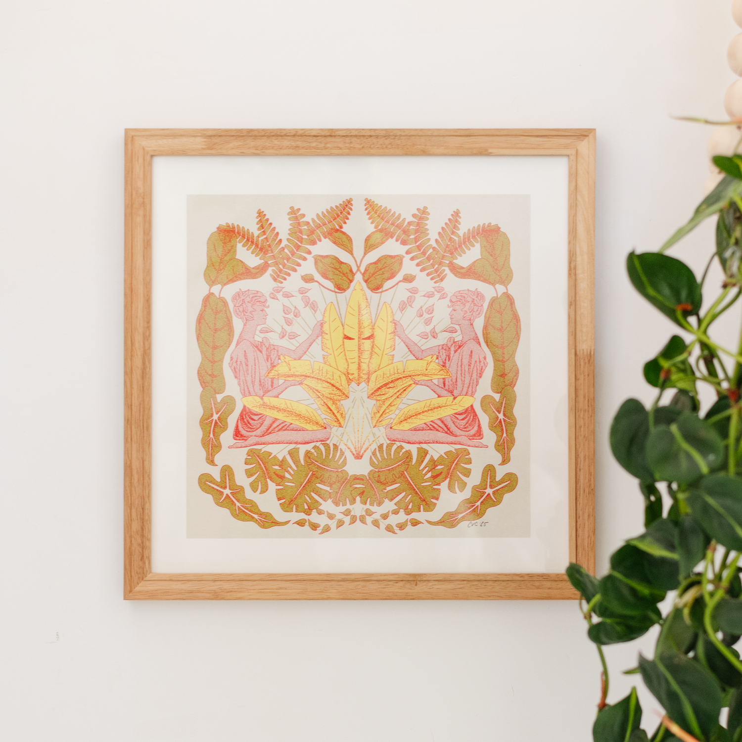 Plant Goddess Print in Daylight