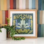 Plant Goddess Print in Night