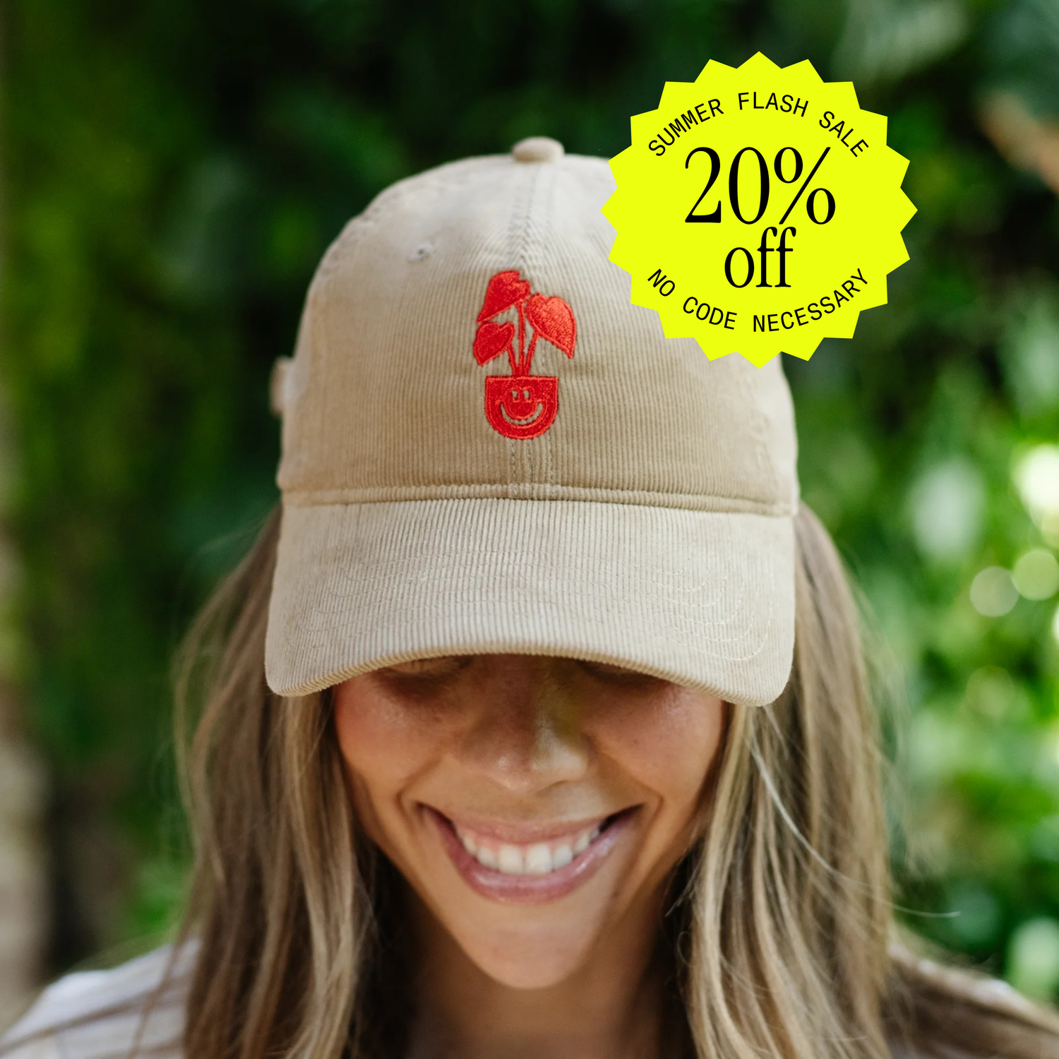 Corduroy Baseball Cap in Camel