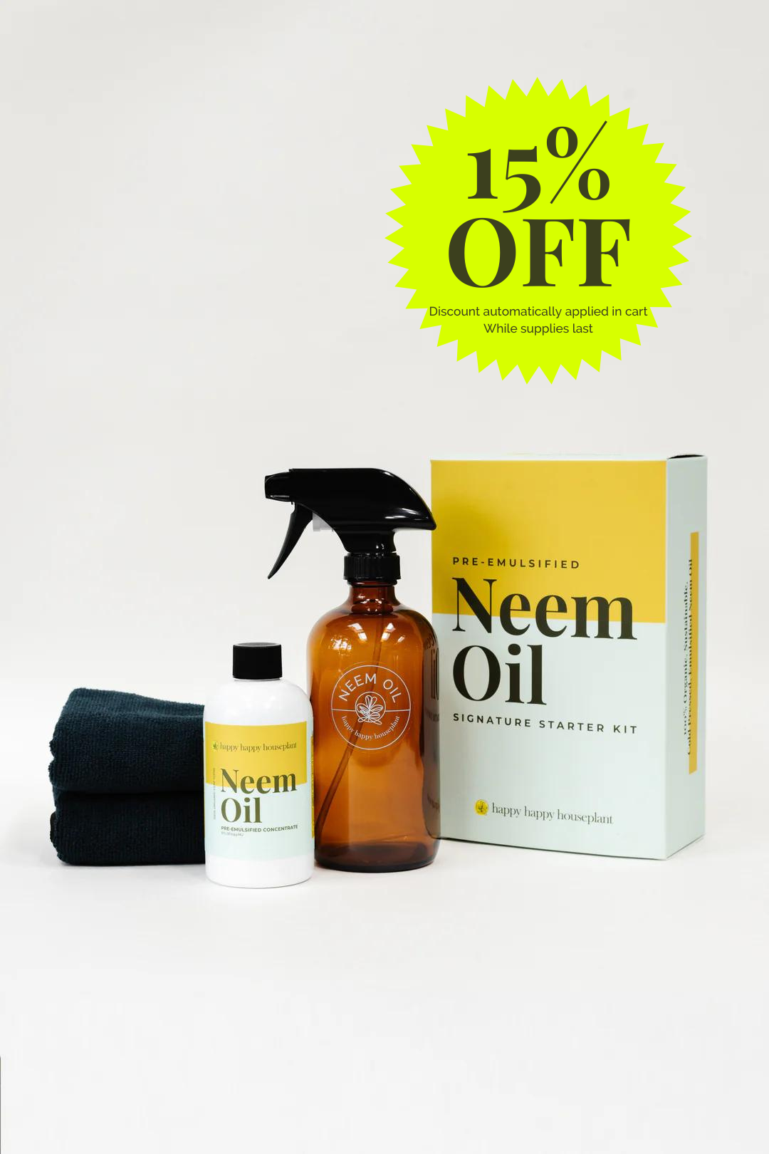 Neem Oil Pre-Emulsified Signature Starter Kit