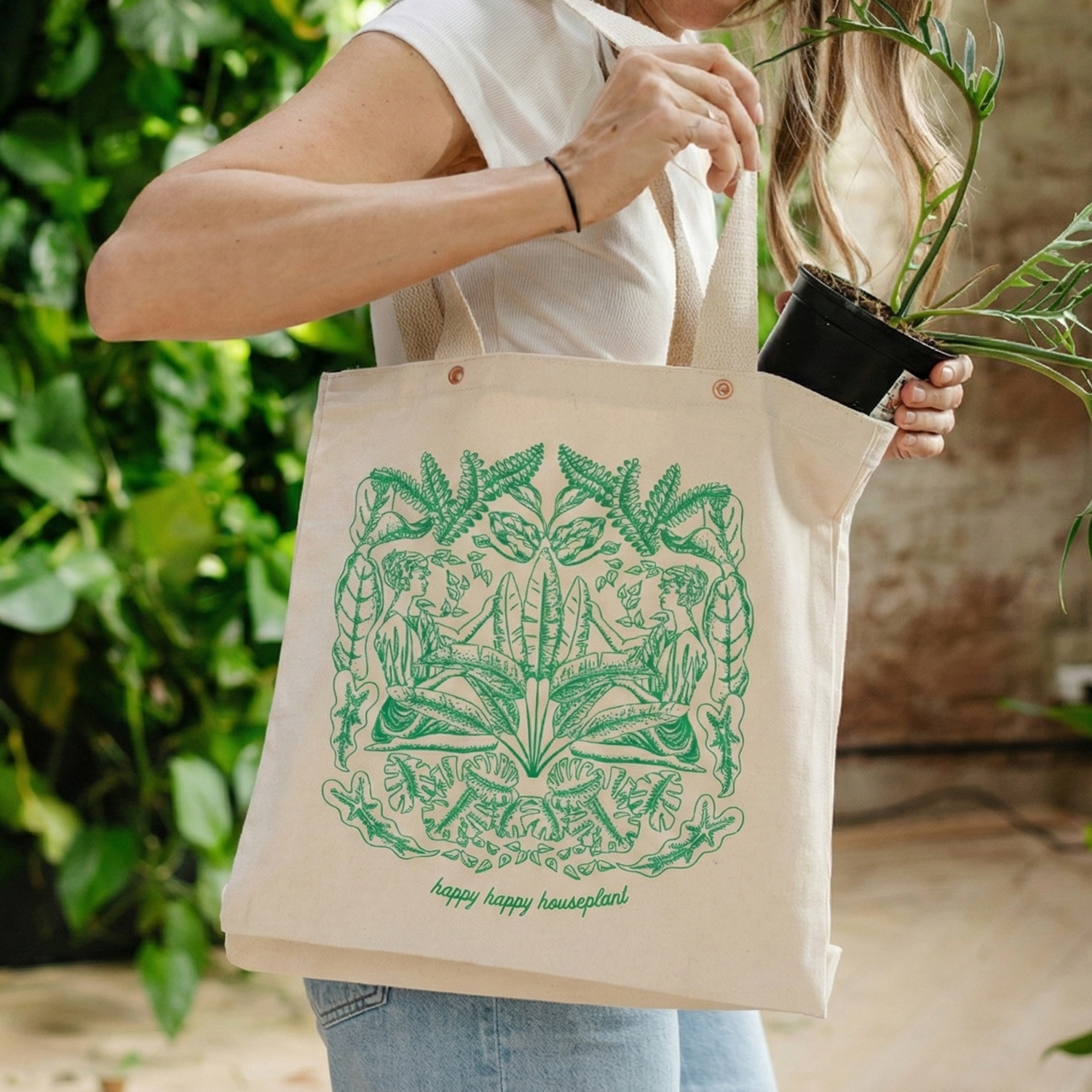 Plant Goddess Tote