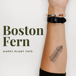 Happy Plant Tats Temporary Tattoos - Happy Happy Houseplant