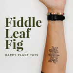 Happy Plant Tats Temporary Tattoos - Happy Happy Houseplant