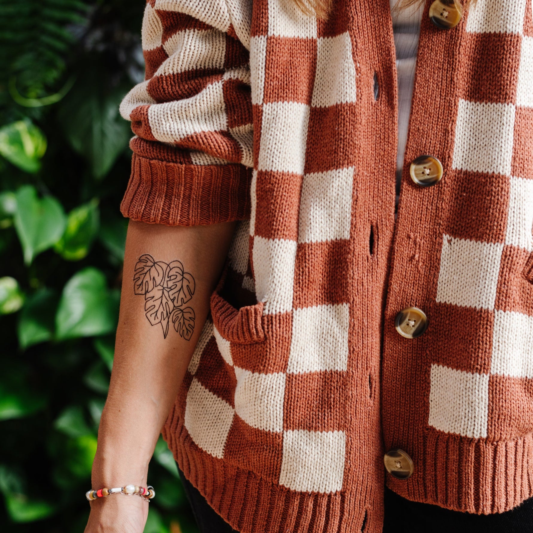 Happy Plant Tats Temporary Tattoos - Happy Happy Houseplant