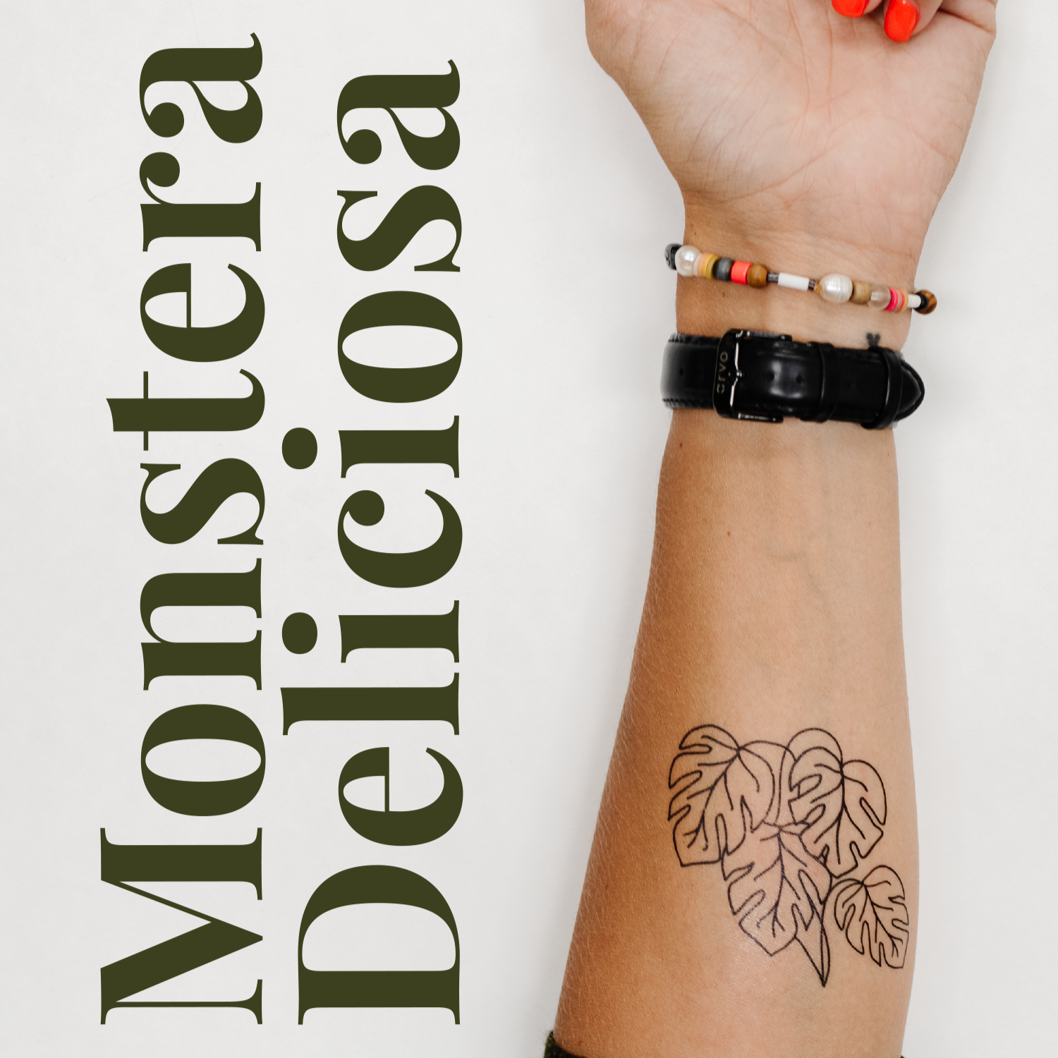 Happy Plant Tats Temporary Tattoos - Happy Happy Houseplant
