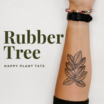 Happy Plant Tats Temporary Tattoos - Happy Happy Houseplant